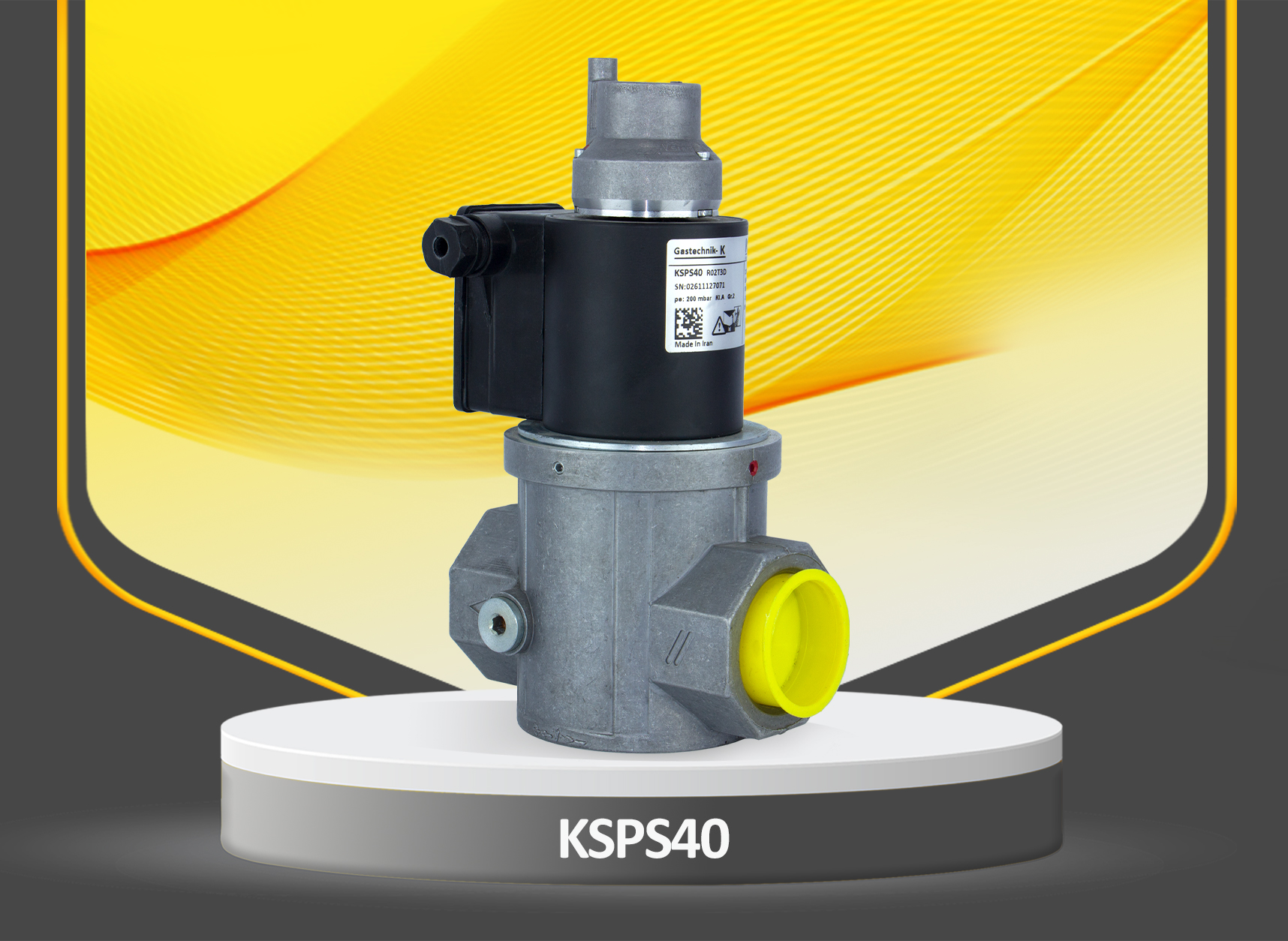 شیربرقی 1 1/2 اینچ تدریجی کروم KSPS40